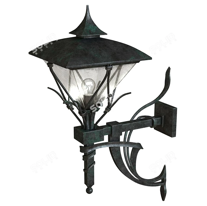 Illuminate your outdoor space 3D model image 2