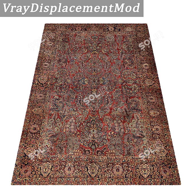 Title: Luxury Collection of 3D Carpets 3D model image 3