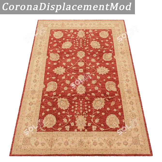 Luxury Carpet Set 3D model image 4