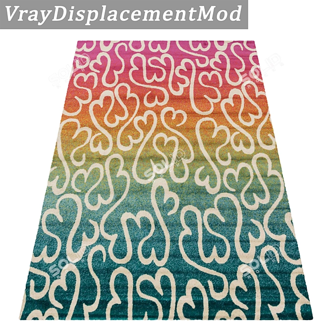 Luxury Carpet Set: Exceptional Quality and Variation 3D model image 3