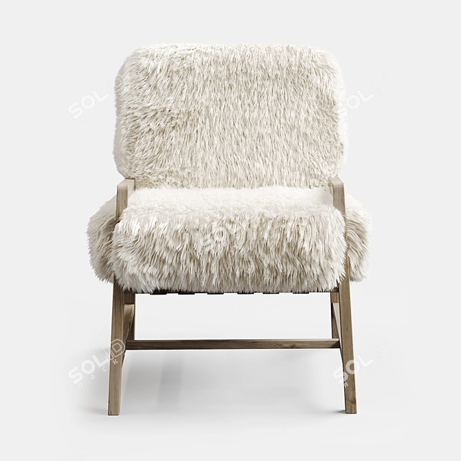 Wildfire Chair: Timothy Oulton's Savage Seating 3D model image 3