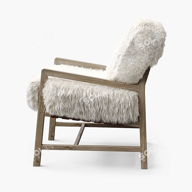 Wildfire Chair: Timothy Oulton's Savage Seating 3D model image 4