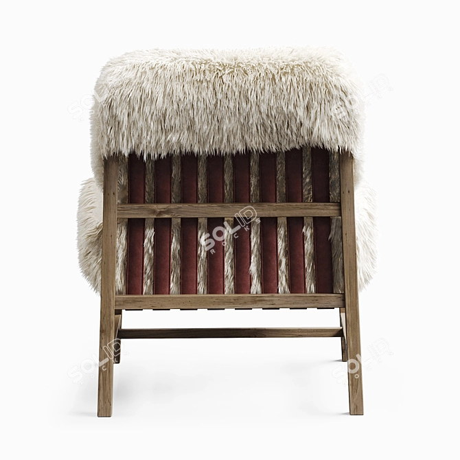 Wildfire Chair: Timothy Oulton's Savage Seating 3D model image 5