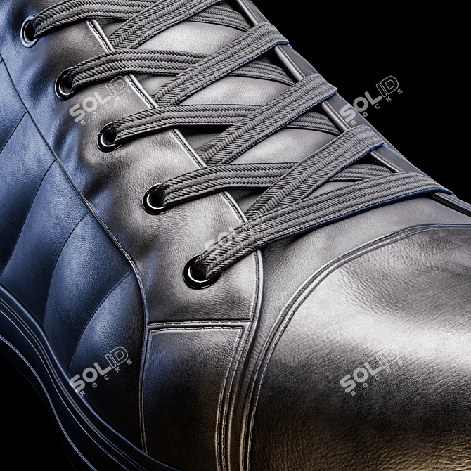 Realistic 3D Shoe Model 3D model image 4