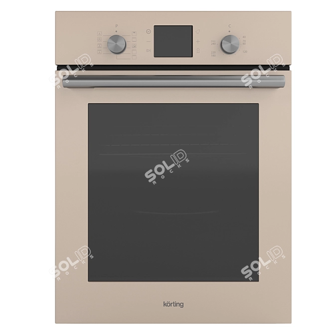 Korting OKB 7951 CMB: Stylish Built-in Oven 3D model image 1