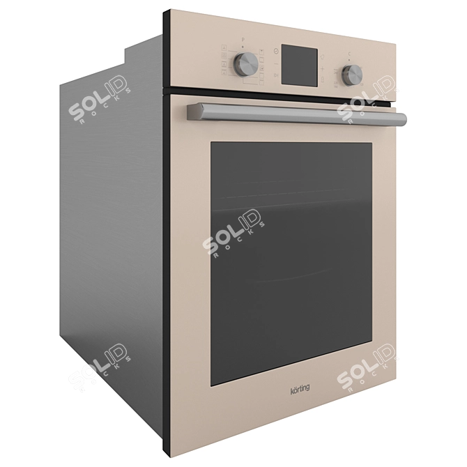 Korting OKB 7951 CMB: Stylish Built-in Oven 3D model image 2