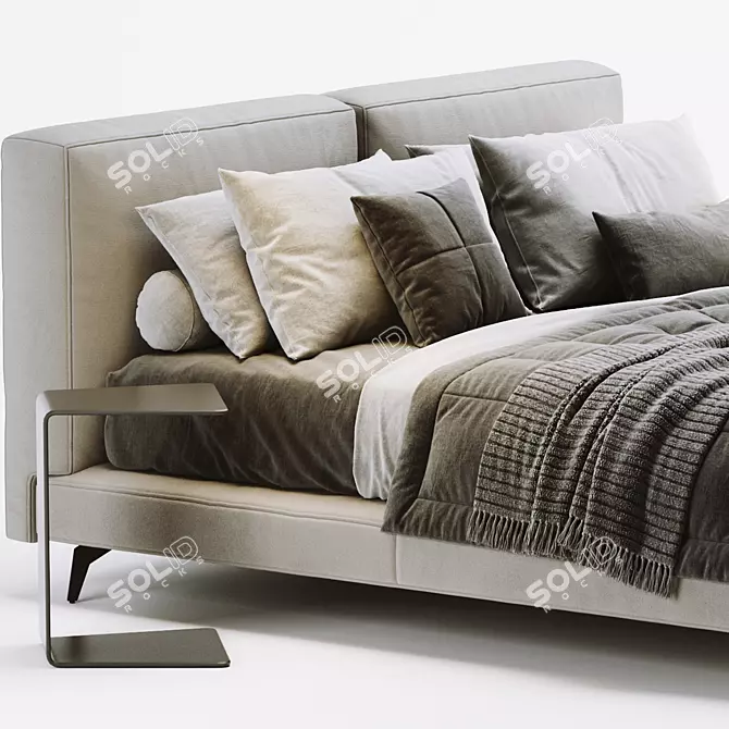 Modern Italian Design: Ditre Sound Bed 3D model image 3