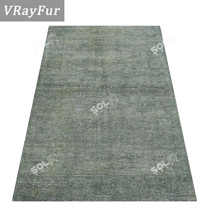 Versatile High-Quality Carpet Set 3D model image 2