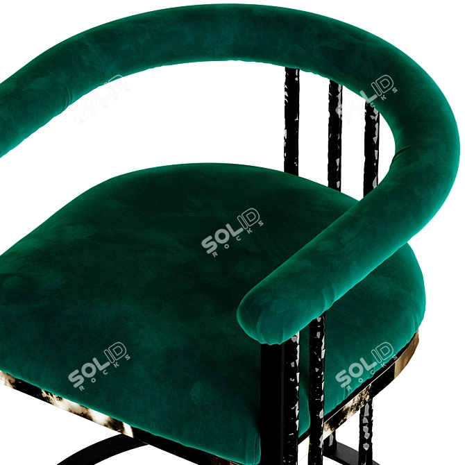 Cozy Hug Lounge Chair 3D model image 3