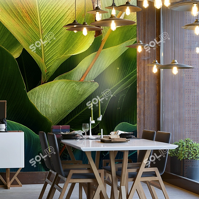 Tropical Escape Wallpaper: Frame-2019 3D model image 3