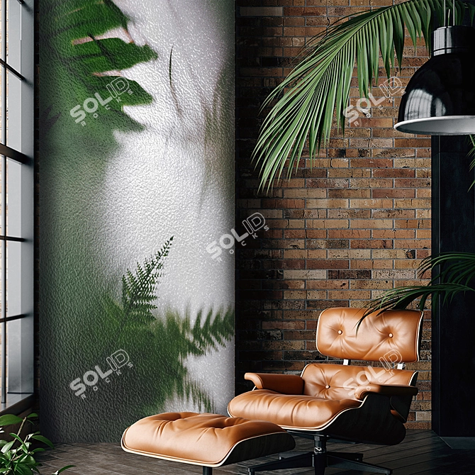 Tropical Escape Wallpaper: Frame-2019 3D model image 5