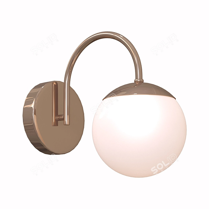 Stilfort Miracle Wall Lamp: Elegant and Compact 3D model image 2