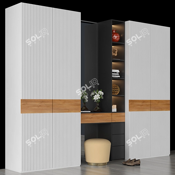 Modern Hall Furniture 48 3D model image 2