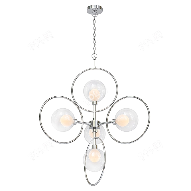 Modern Pendant Light: Lightstar ALFA 3D model image 1