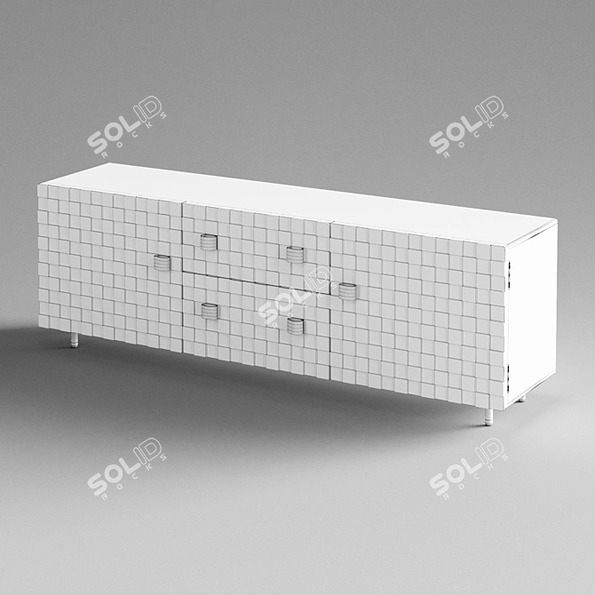 Loft Designe 7088 Model Chest of Drawers 3D model image 3