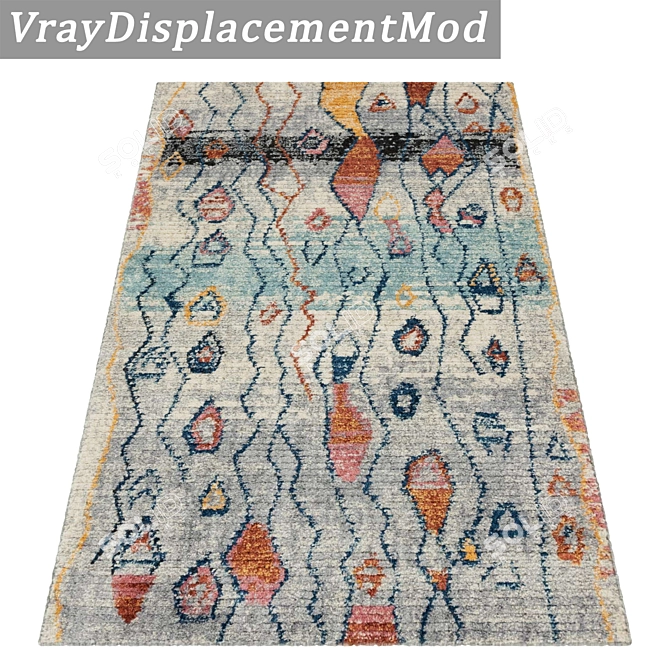 High Quality Carpets Set 3D model image 3