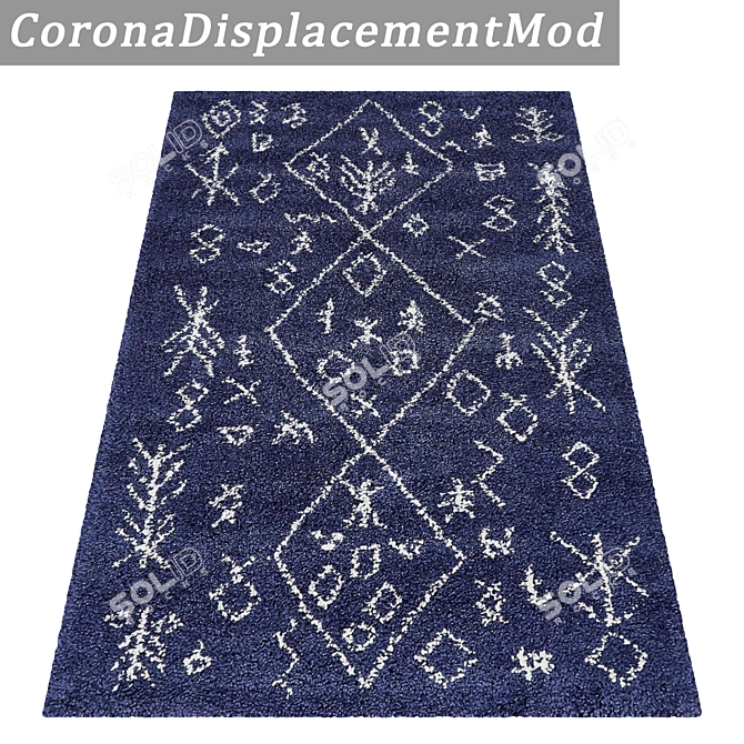 High Quality Carpets Set 3D model image 4