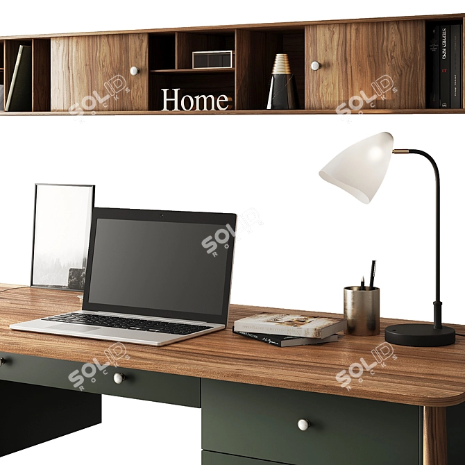 Andersen Writing Desk 3D model image 8