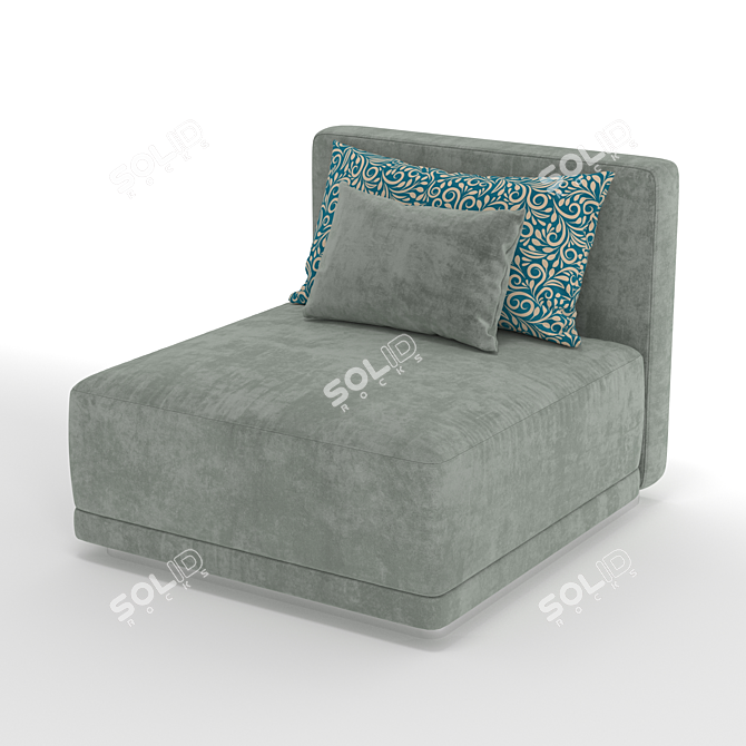 Modern Design Sofa 3D model image 3