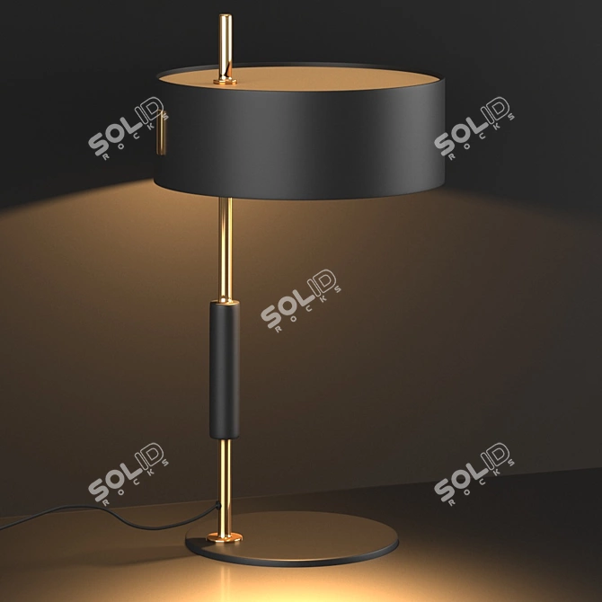 1953 OLUCE Table Lamp 3D model image 4