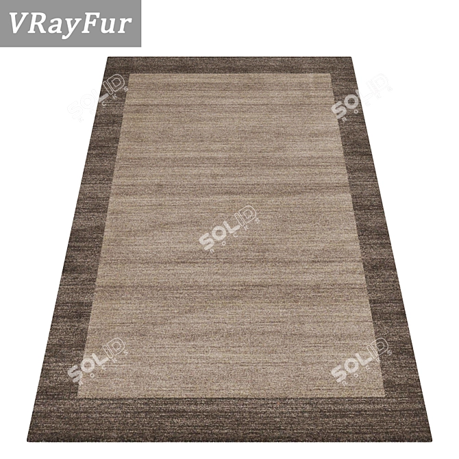 Luxury Carpet Set 3D model image 2