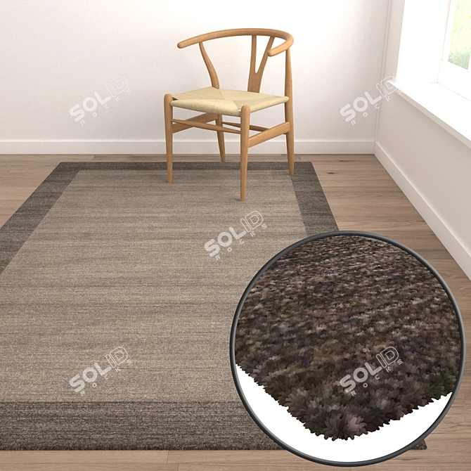 Luxury Carpet Set 3D model image 5