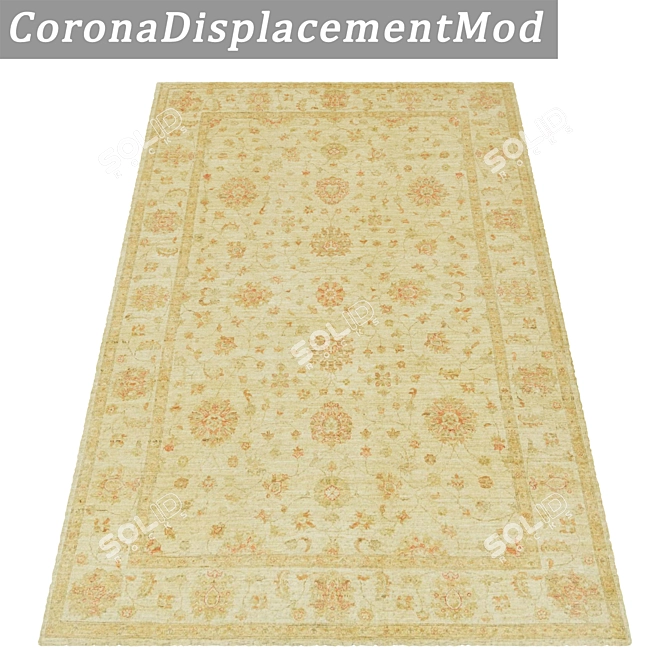 High-Quality Carpets Set 3D model image 4