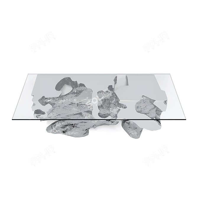 Root and Glass Table 3D model image 5