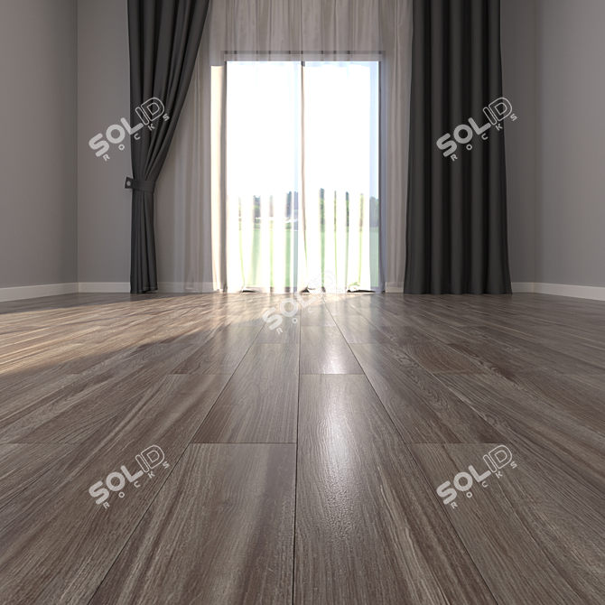 Yurtbay Jacaranda Olive Parquet Flooring 3D model image 2