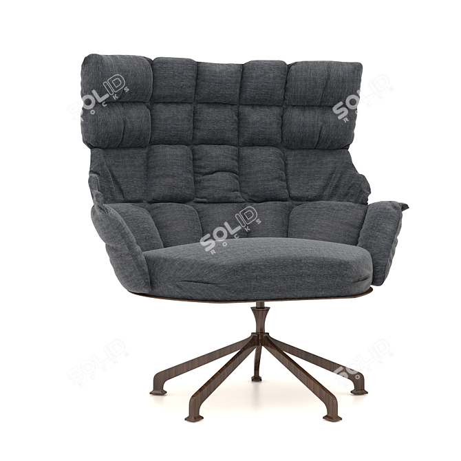 ErgoMax Recline Chair 3D model image 2
