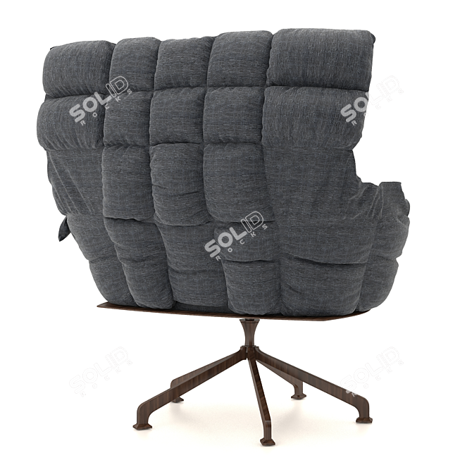 ErgoMax Recline Chair 3D model image 4