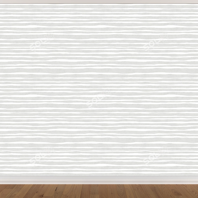 Seamless Wallpaper Set 1500 (3 Colors) 3D model image 4