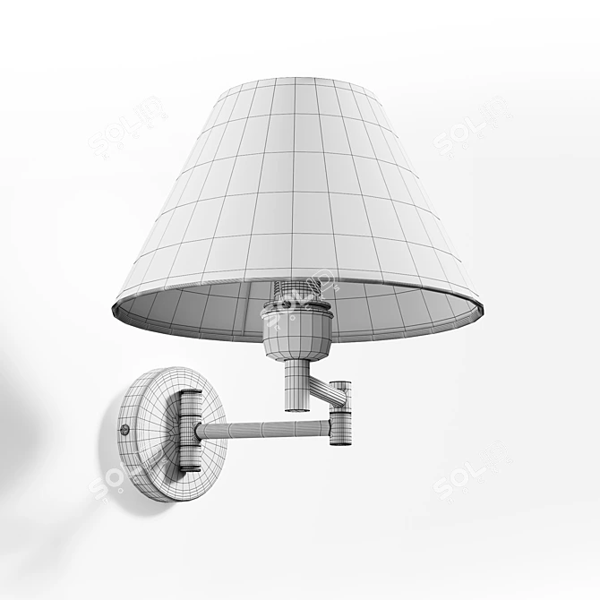 Modern Swivel Luminaire, Nyna 3D model image 2