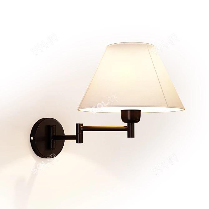 Modern Swivel Luminaire, Nyna 3D model image 3