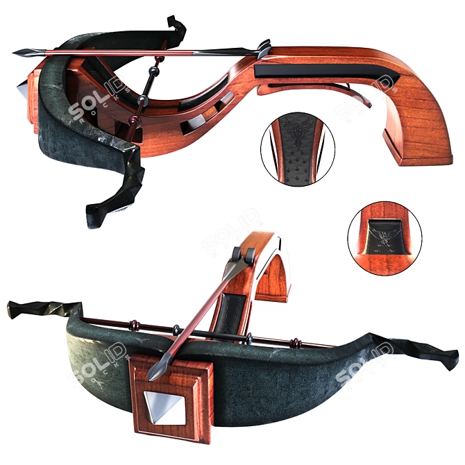 Ultimate Precision Crossbow 3D model image 1