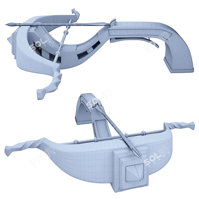 Ultimate Precision Crossbow 3D model image 4