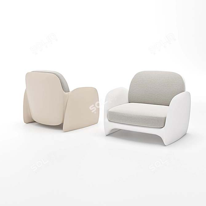 Revolutionary Vondom Sofa: Pazzetina 3D model image 5