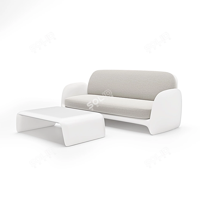 Revolutionary Vondom Sofa: Pazzetina 3D model image 8