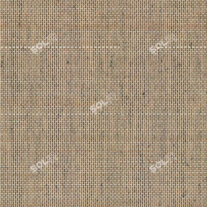 Supreme Abaca Collection: Textured Wallpaper Set 3D model image 4