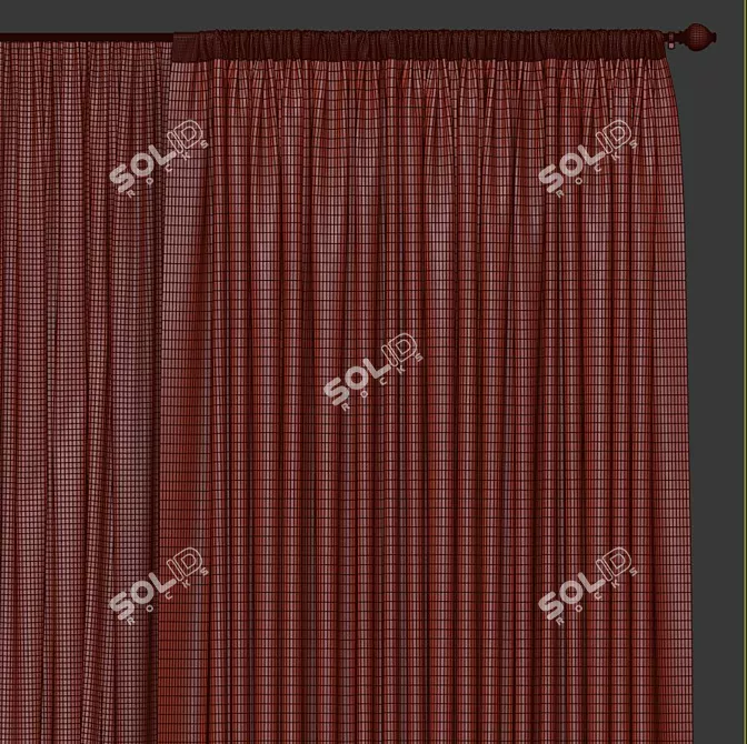 Versatile Curtain 750 3D model image 3