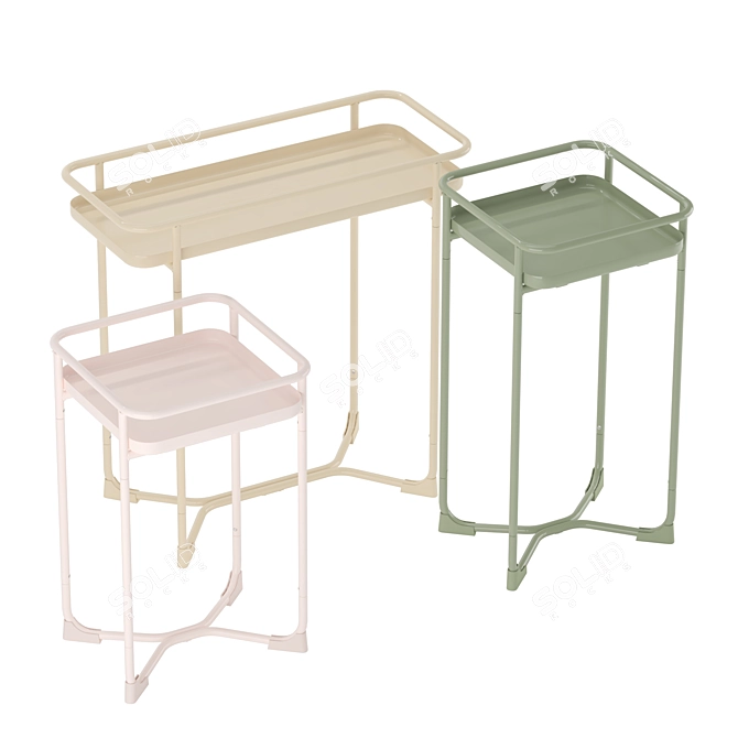 Modern Side Tables: Kryddpeppar Collection 3D model image 9