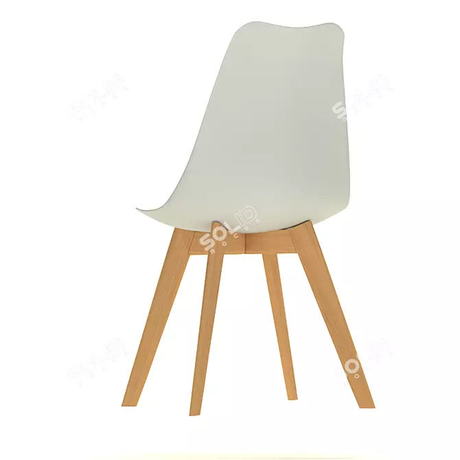Jerry Soft PP 635 Chair - Stylish and Comfortable 3D model image 2