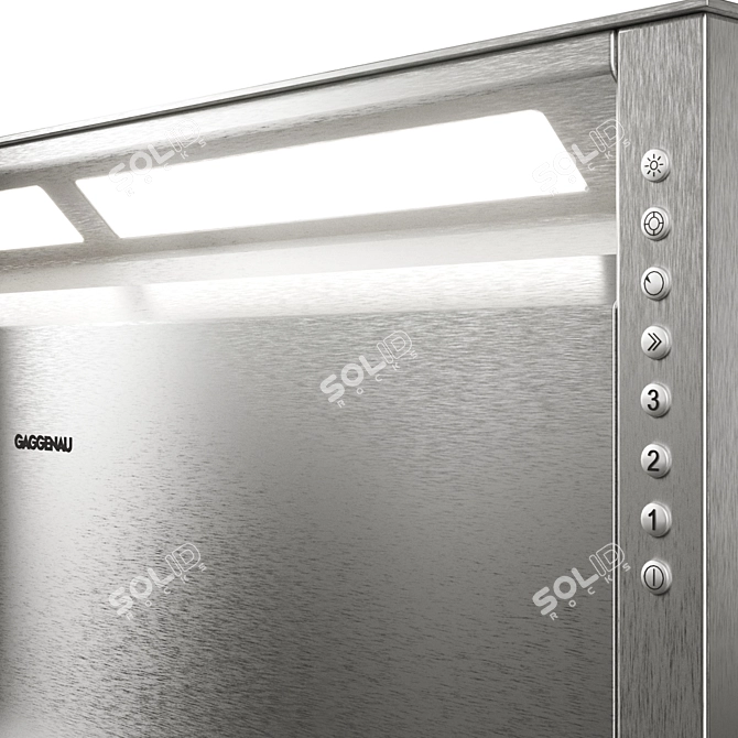Gaggenau AL400191 Table Ventilation 3D model image 2