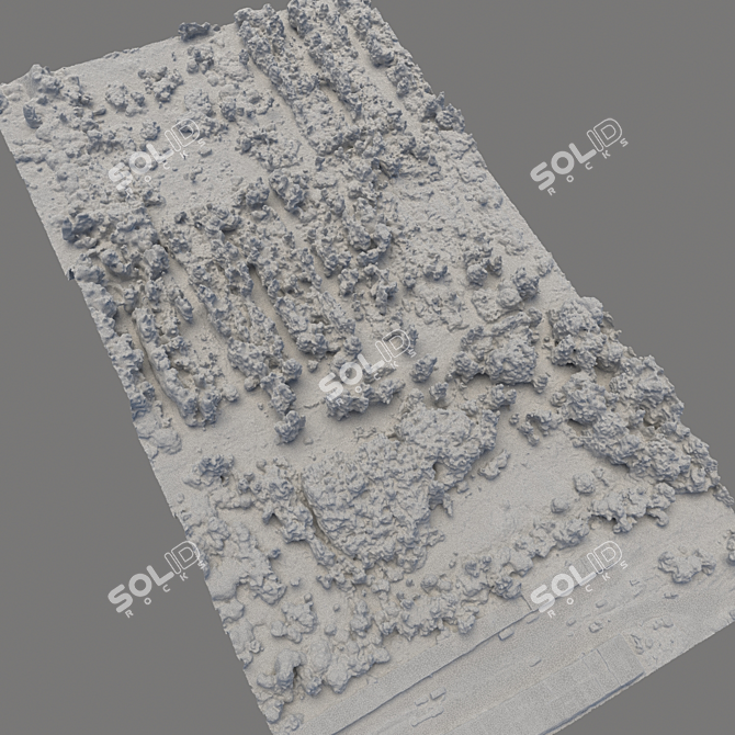 Lush Forest Landscape Model 3D model image 1