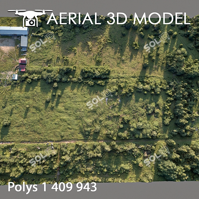 Forest 78: High-Resolution 3D Terrain Model 3D model image 3