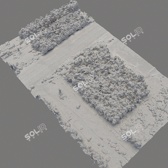 Title: High Altitude 3D Terrain Scan 3D model image 5