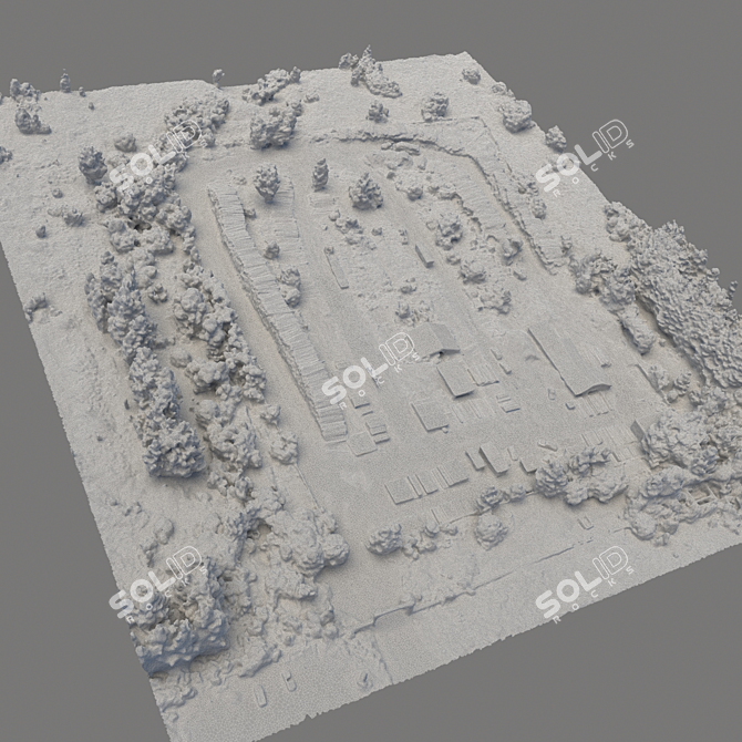 Quadrone Terrain Scan 3D model image 5