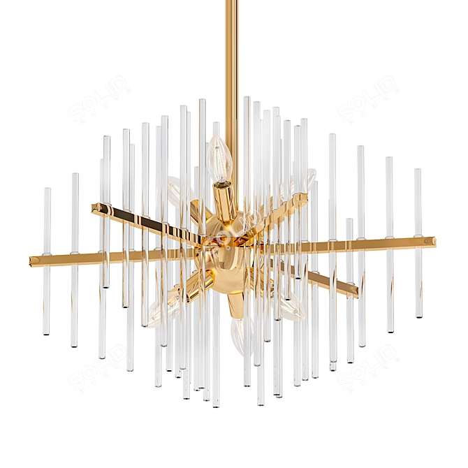 Modern Design Lamp "NOTE 3D model image 1