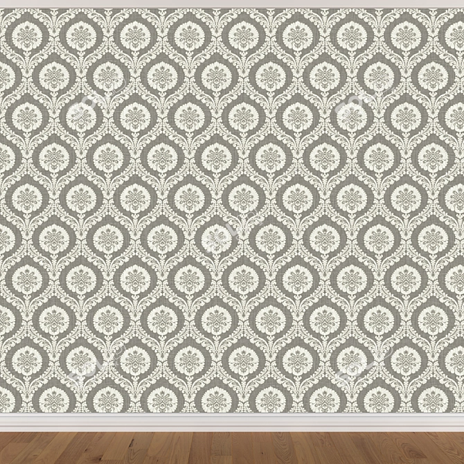 Seamless Wallpaper Set (3 Colors) 3D model image 2