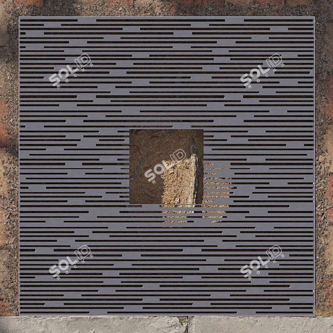 Stylish Tree Grate Solution 3D model image 3